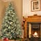 7.5ft. Pre-Lit Carolina Pine Artificial Christmas Tree, Clear Lights